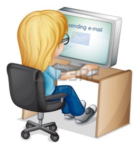 13300511-girl-sending-email-on-computer