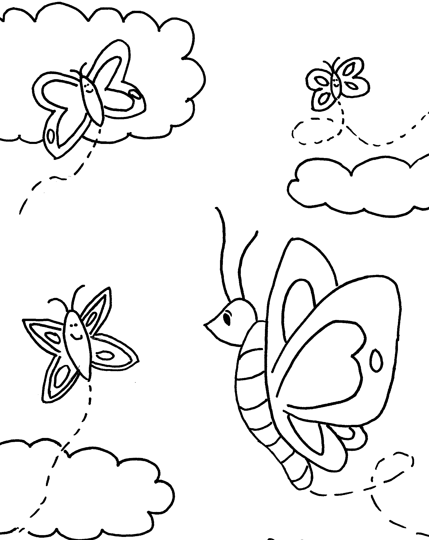 Spring Coloring Pictures