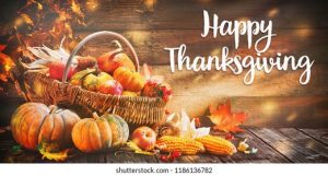 happy thanksgiving pumpkins fruits falling 260nw 1186136782