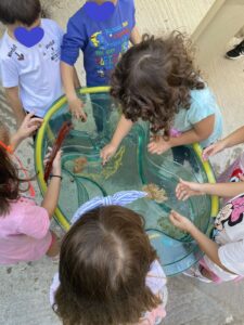 Φθινοπωρινό αισθητηριακό παιχνίδι με τα φύλλα