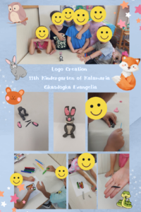 Logo Greation 11th Kindergarten of Kalamaria Gkasdogka Evangelia