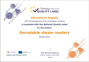 NATIONAL LABEL DECODABLE STEAM READER