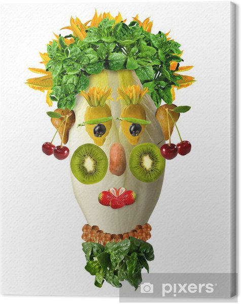 leinwandbilder arcimboldo gesicht