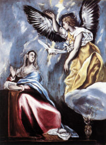 annunciation el greco