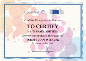 code week 2022 1