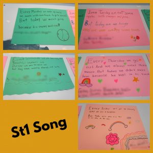 St1 song collage