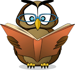 Owl reading