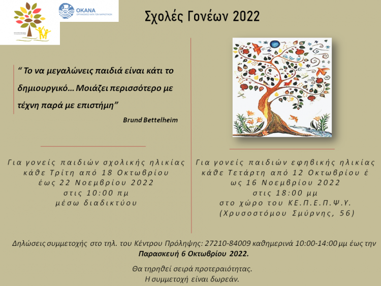 Γονέων 2022