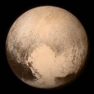 Pluto by LORRI and Ralph 13 July 2015