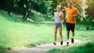 running couple