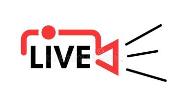 live-stream-camera-shape-concept-stock-vector-illustration-online-broadcast-tv-program-logo-your-broadcasts-182074022