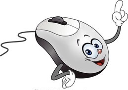 cartoon computer mouse vector clipart gg58090200