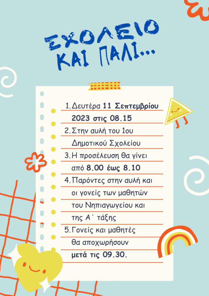 Cyan Simple Scrapbook Classroom Rules Poster