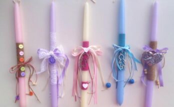 pascha candles