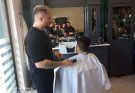 Διδακτική Επίσκεψη σε Ανδρικό Κομμωτήριο