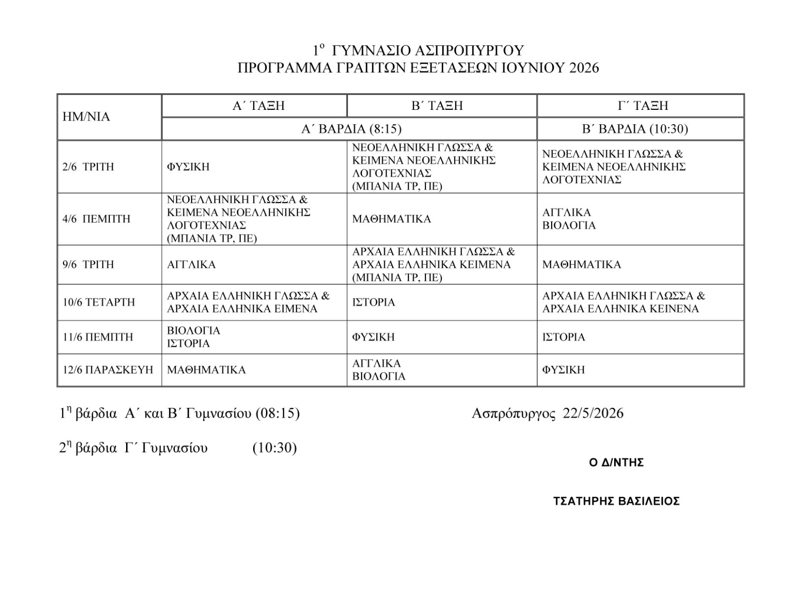 programma