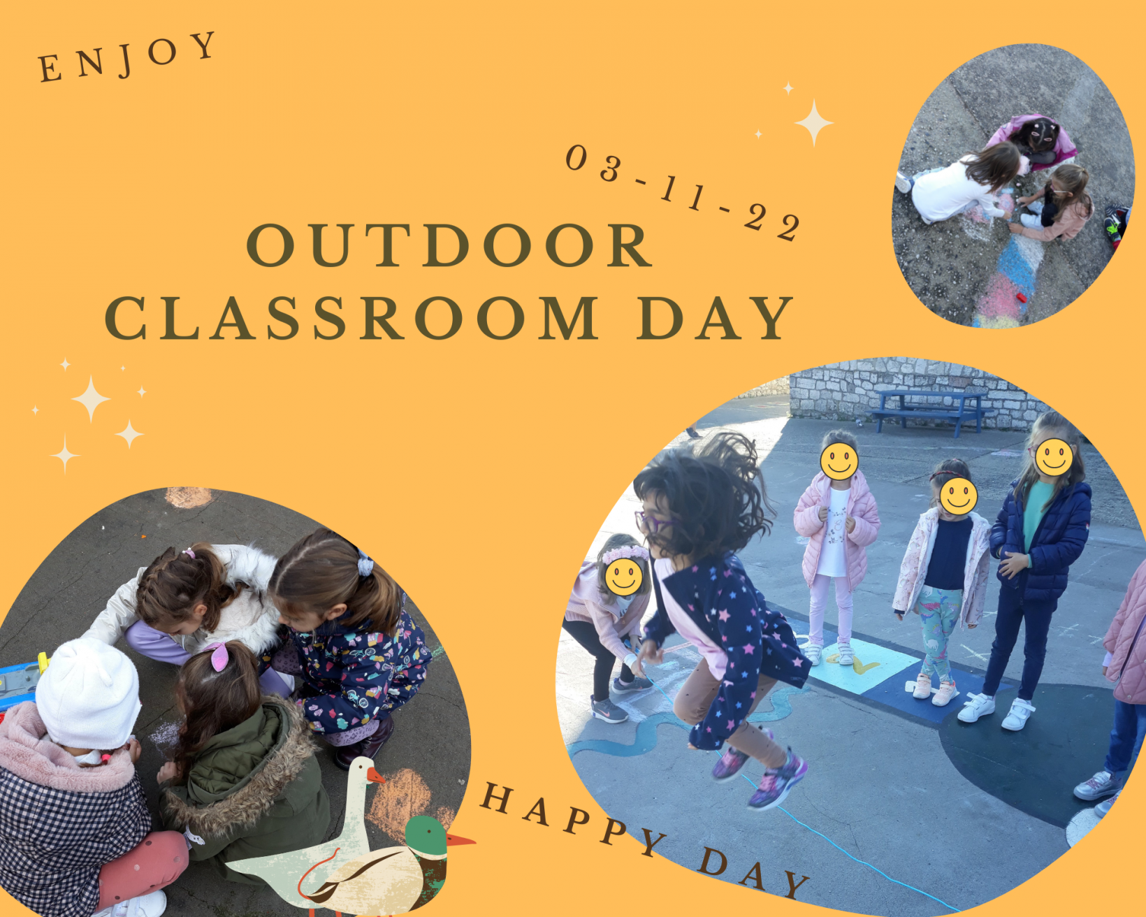 OUTDOOR CLASSROOM DAY