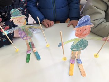 Χειμερινά αθλήματα – κατασκευή σκιέρ