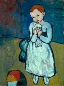 Picasso childwithdove