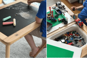 ikea flisat table hack