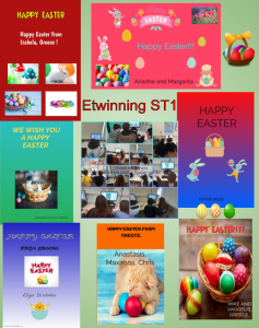 Easter wishes from the etwinners ST1