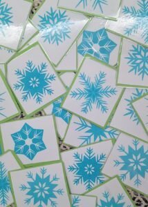 Snowflake cards