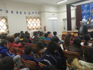 Ο κ.Βίκτωρ Κοντονάτσιος στο σχολείο μας