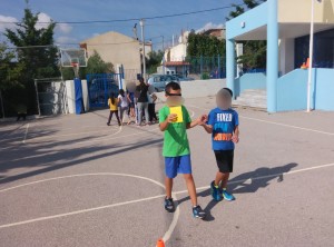 Δρόμος για άτομα με προβλήματα όρασης - Δ τάξη