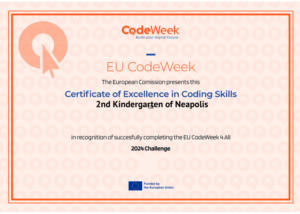 Certificate Kindergarten