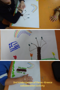 2nd kindergarten of Paros Greece collobarative task
