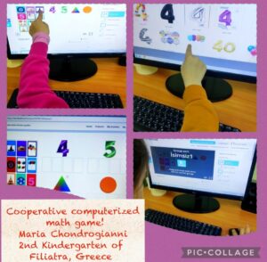 Maths game in P.C Maria Chondrogianni