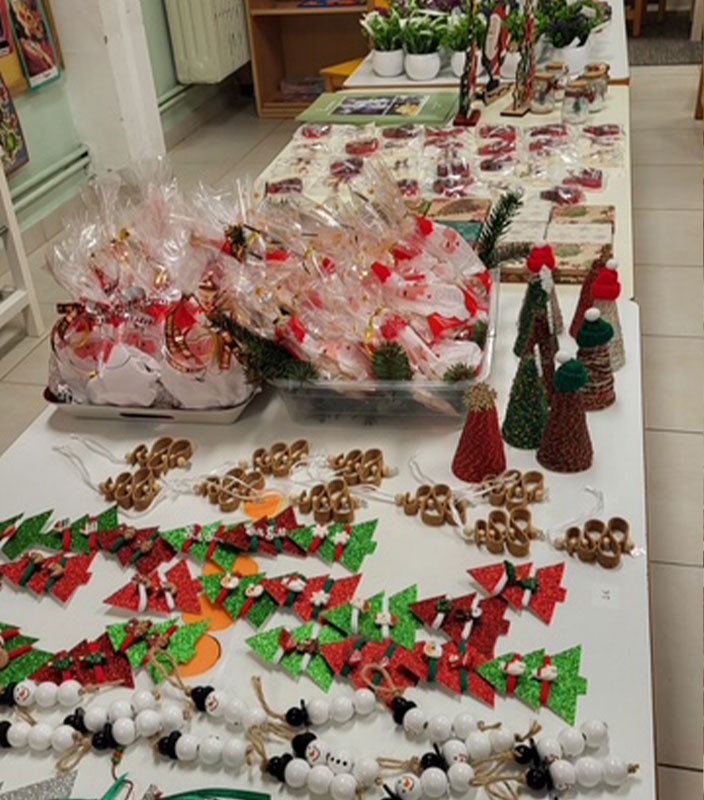 Christmas Bazaar στο 2ο Νηπιαγωγείο Γέρακα