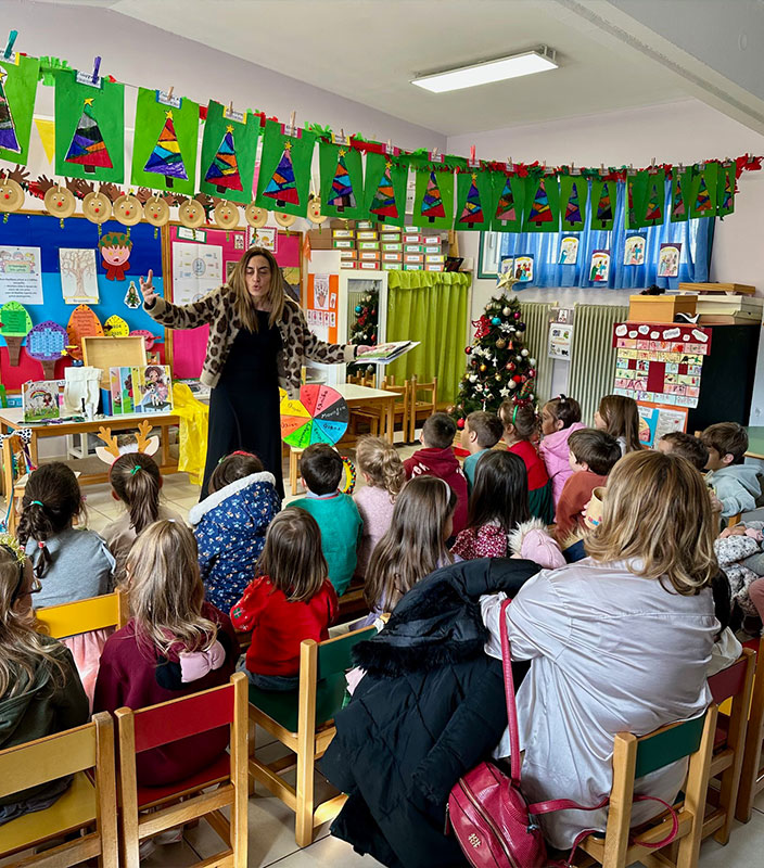 Christmas Bazaar στο 2ο Νηπιαγωγείο Γέρακα