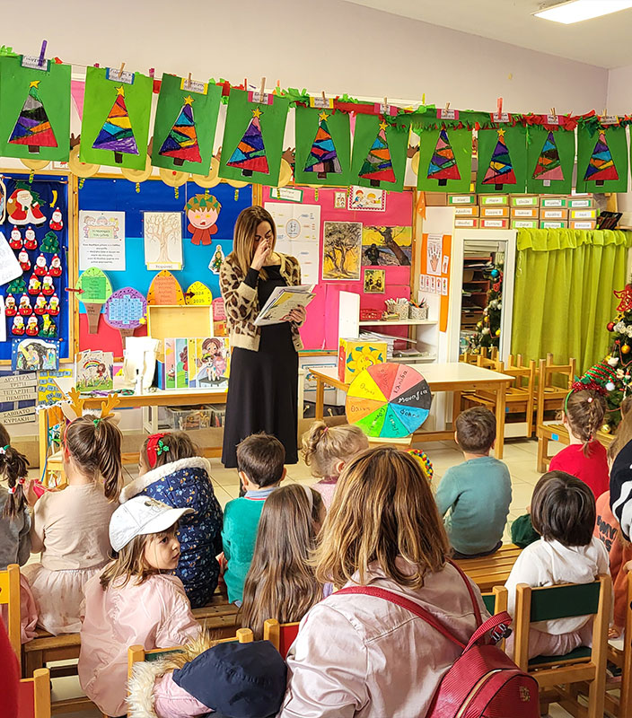 Christmas Bazaar στο 2ο Νηπιαγωγείο Γέρακα