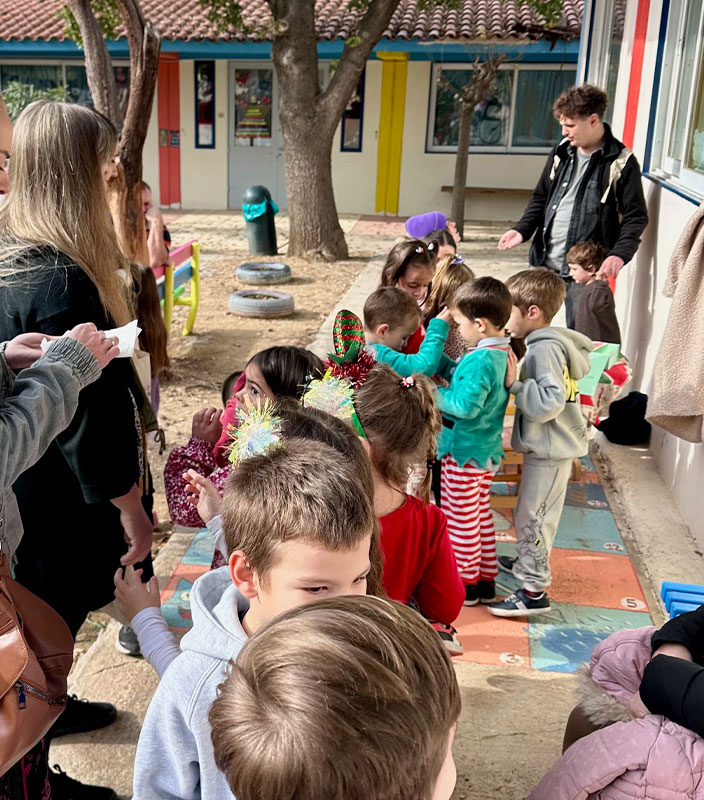 Christmas Bazaar στο 2ο Νηπιαγωγείο Γέρακα