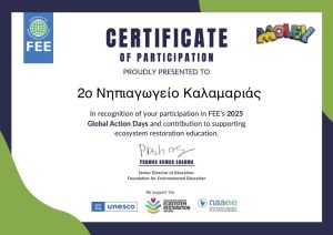2025GlobalActionDaysCertificate Fillable