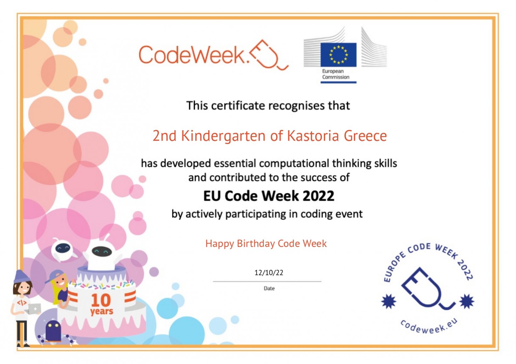 Codeweek – xtcd