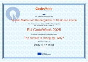 CODE WEEK The climate is changing Why MALEA