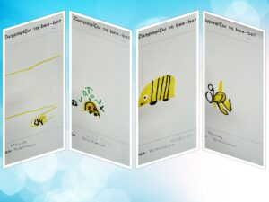 ζωγραφίζω τη bee bot 3