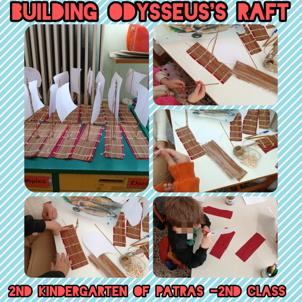 building Odysseus raft