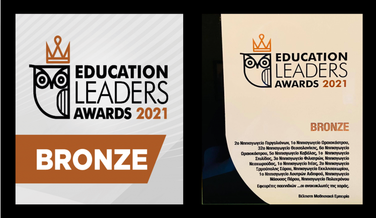 Education Leaders Awards 2020-2021 “Εφευρέτες παιχνιδιών…οι ανακυκλωτές της χαράς”