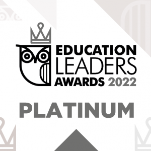 education awards stickers 2022 PLATINUM
