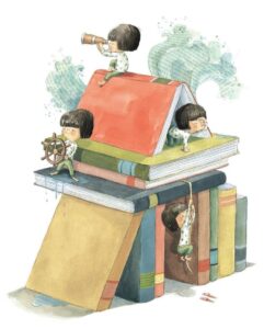 Illustration bibliolectors