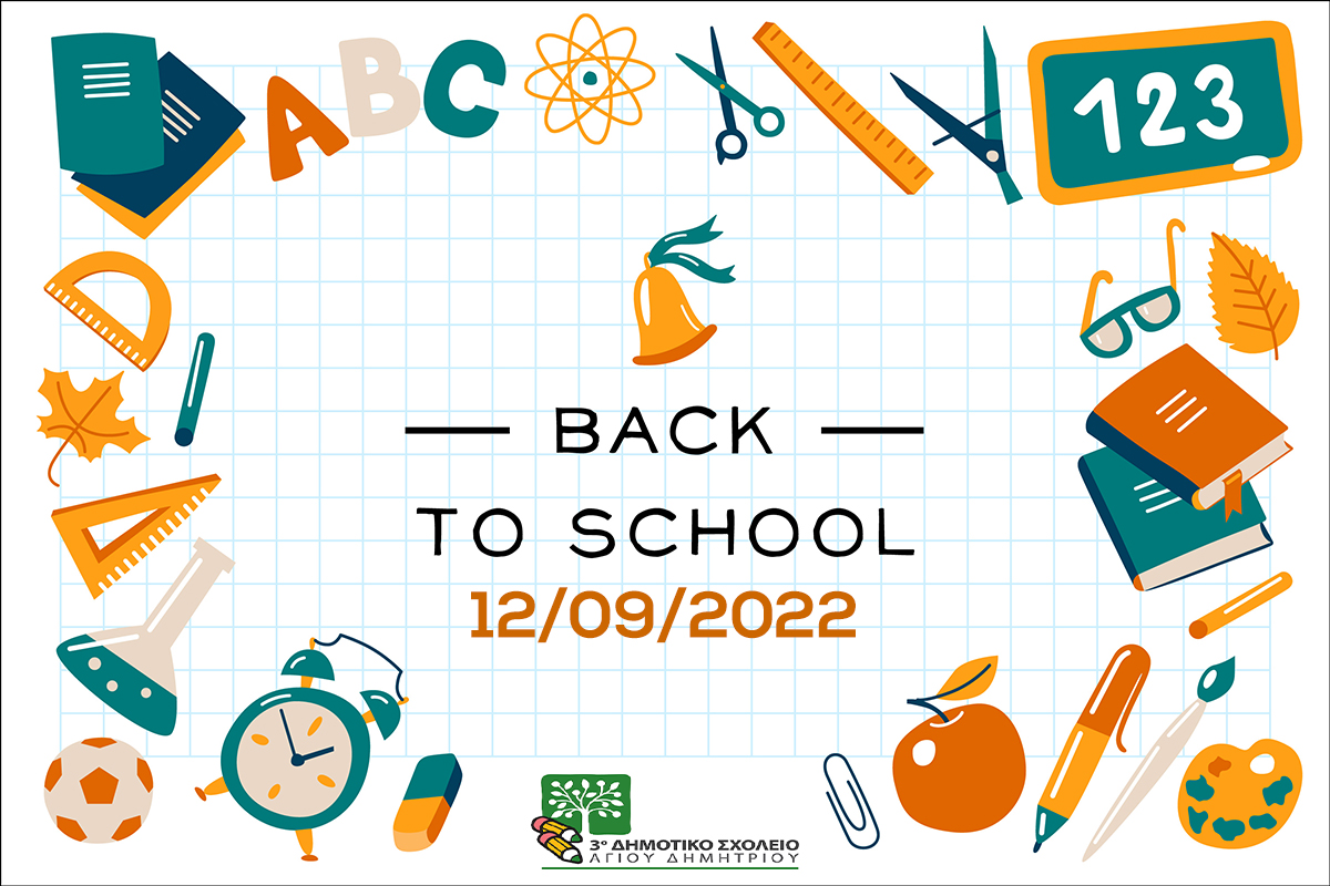 Back to school 12/9/2022