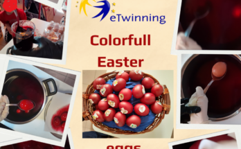 Eggs coloring