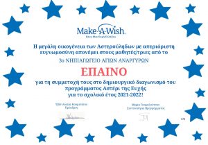 ΣΤΟ ΑΣΤΕΡΑΚΙ ΤΗΣ ΕΥΧΗΣ 3