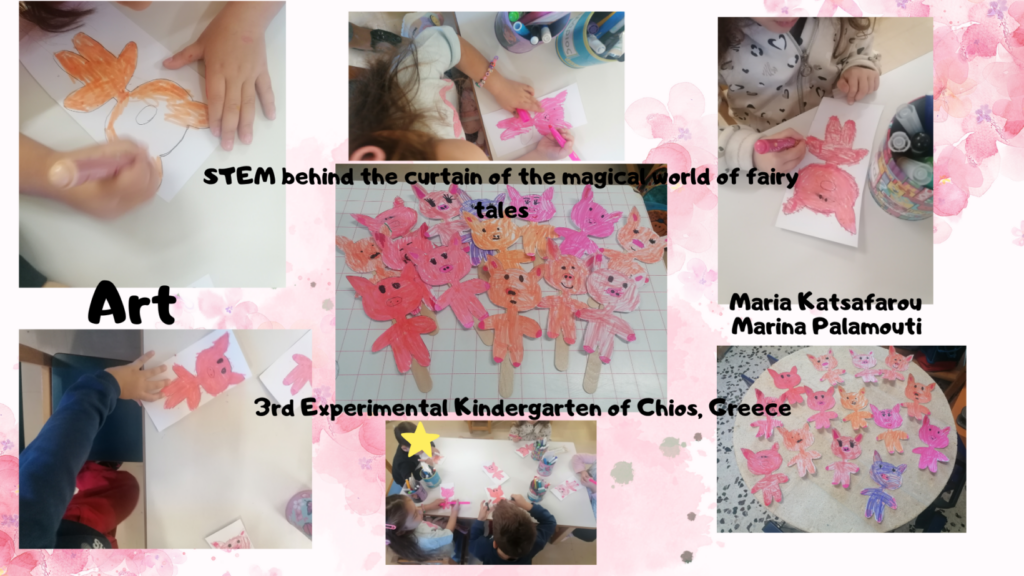 Pink Rose Watercolor Organic Creative Project Presentation 1