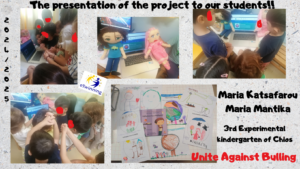 The presentation of the project to our students