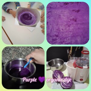 purple organic dye