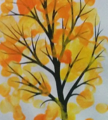 Autumn tree cover